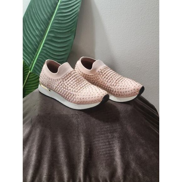 KENNETH COLE Cameron Embellished Jewel Sneaker  - Size 8.5M - Picture 2 of 5